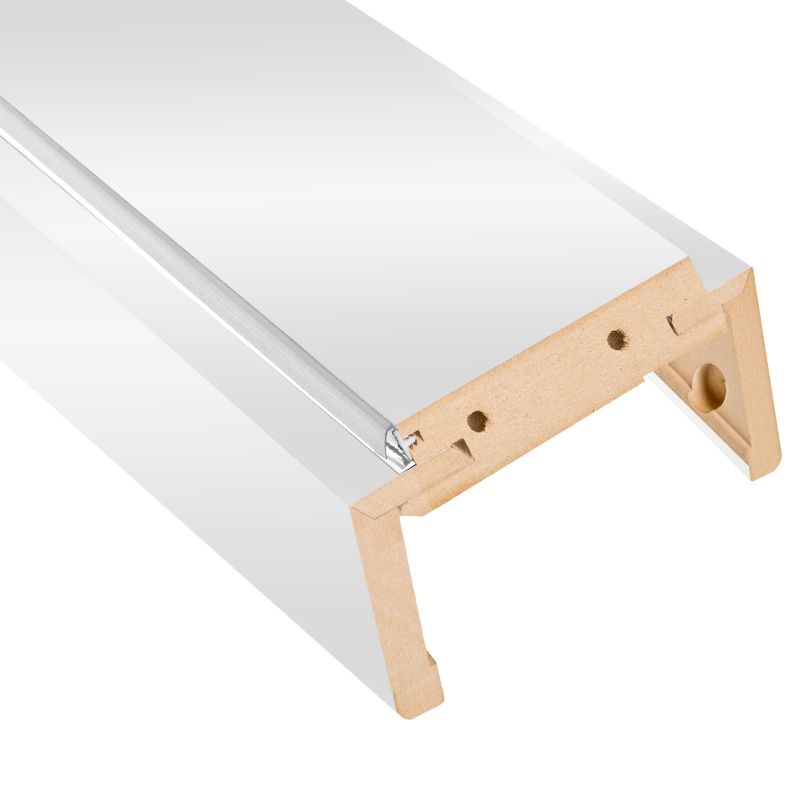 Belka ościeżnicy regulowana Fortia 100-140 mm 8 cm 90 stopni 60 biały premium