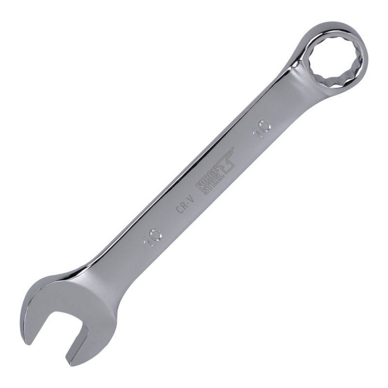 Klucz płasko-oczkowy Forge Steel krótki 10 mm