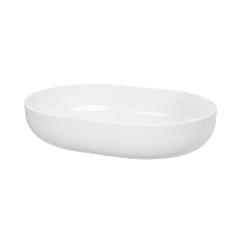 Umywalka nablatowa GoodHome Cavally 50 x 35 cm biała