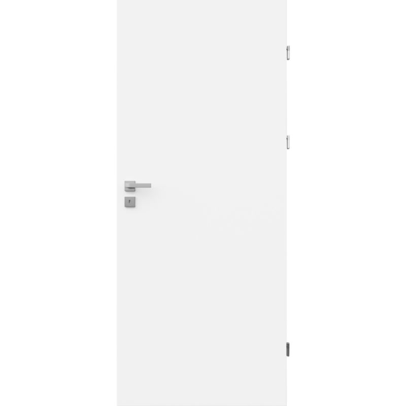 Drzwi pełne OPP Klasyk 60 prawe białe