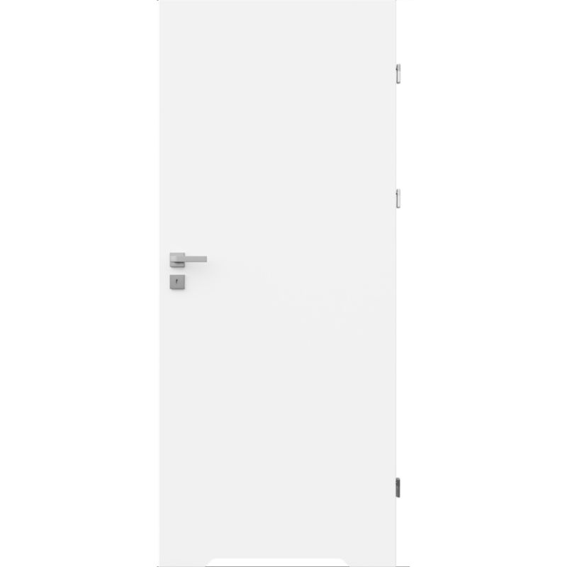 Drzwi z podcięciem OPP Klasyk 80 prawe białe
