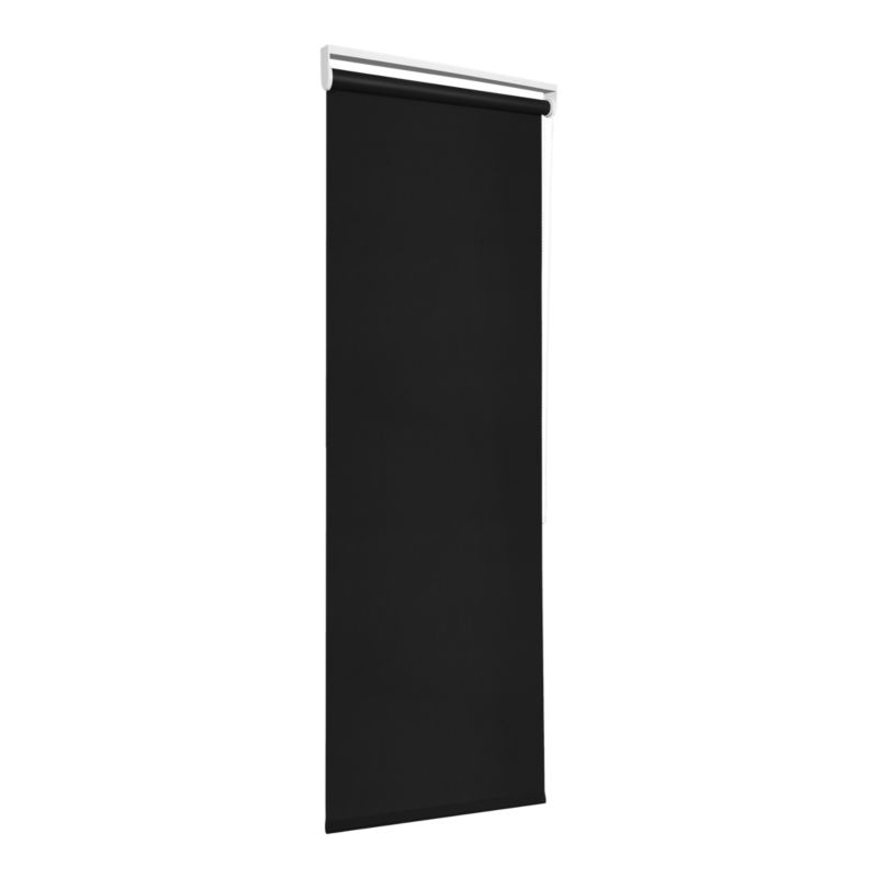 Roleta GoodHome Boreas 42 x 160 cm czarna