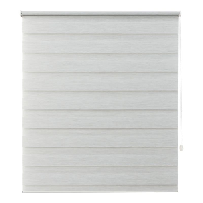 Roleta dzień/noc GoodHome Elin 137,3 x 160 cm biała
