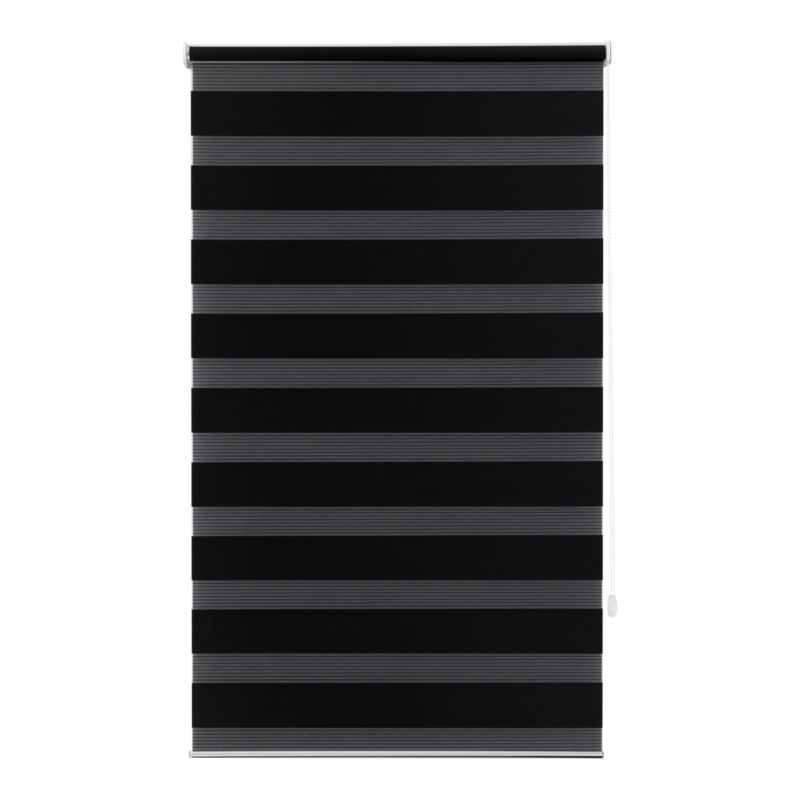 Roleta dzień/noc GoodHome Elin 87,3 x 160 cm czarna