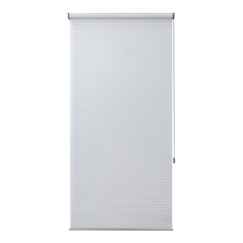 Roleta GoodHome Asthall 52,3 x 160 cm paski biała