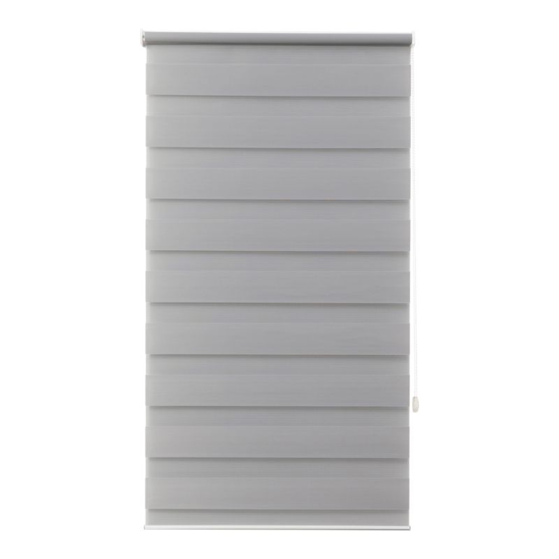 Roleta dzień/noc GoodHome Elin 62,3 x 160 cm szara