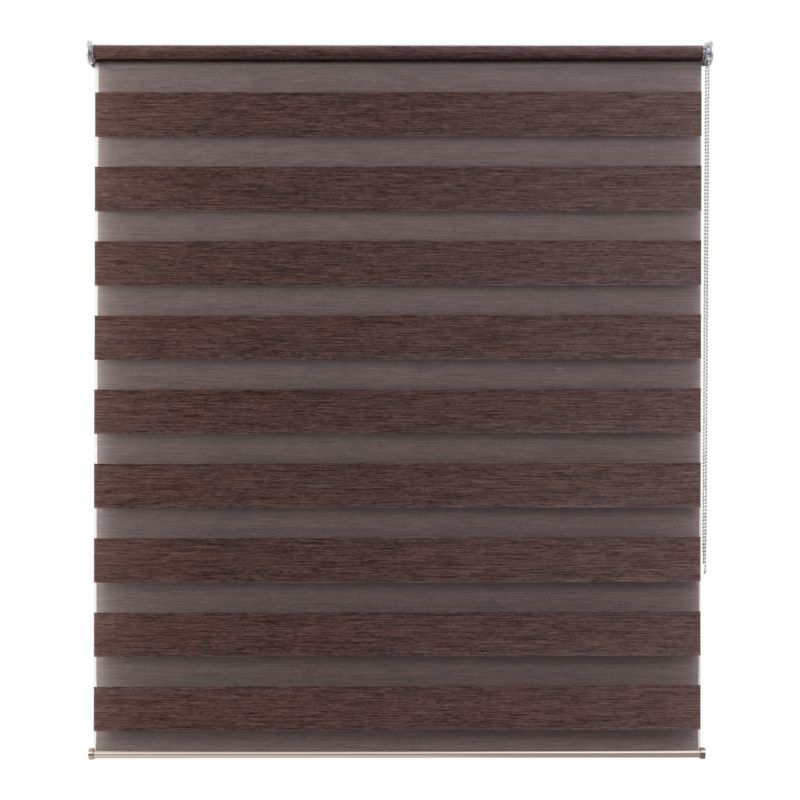 Roleta GoodHome Brize 117,3 x 160 cm brązowa