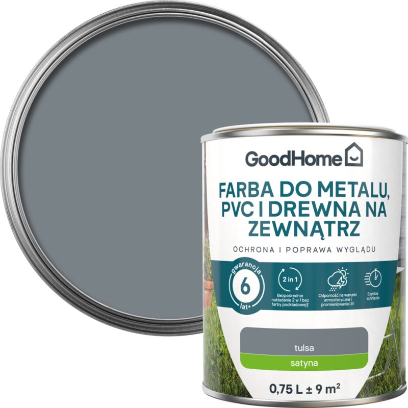 Emalia do drewna i metalu GoodHome zewnętrzna tulsa 0,75 l