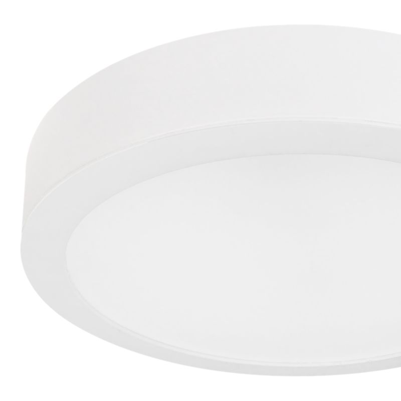 Plafon Boxelder LED 2000 lm 3000 k 28 cm biały