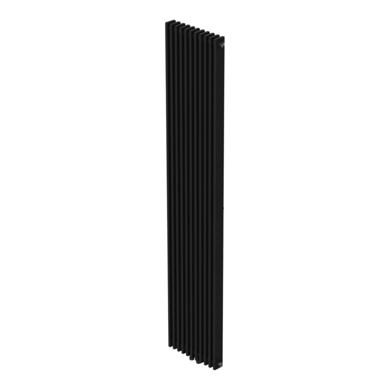 Grzejnik dekoracyjny Kensal 180 x 36 cm czarny