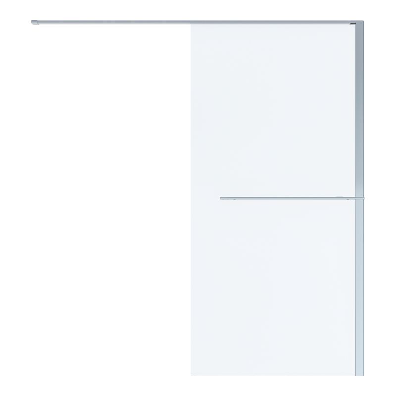 Kabina prysznicowa walk-in GoodHome Evanna 180 cm z półką chrom/transparentna