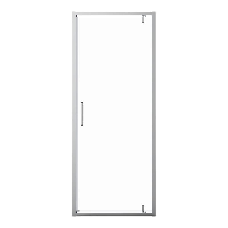 Drzwi prysznicowe wahadłowe GoodHome Maza 90 cm chrom/transparentne
