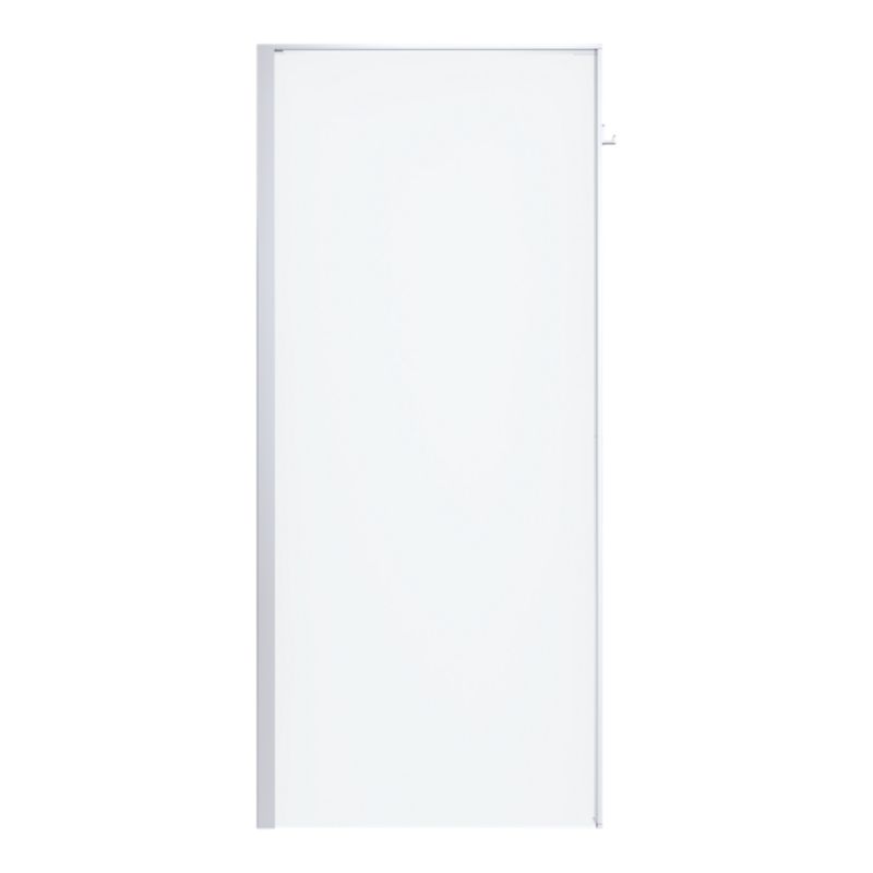 Ścianka prysznicowa walk-in GoodHome Evanna 90 cm chrom/transparentna