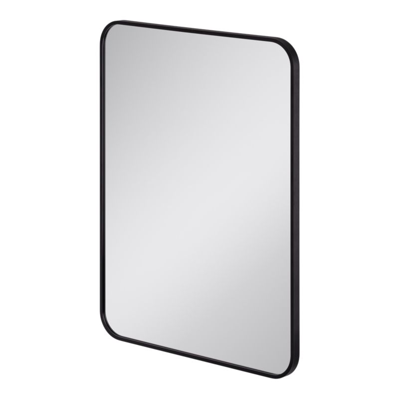 Lustro prostokątne GoodHome Tisa Slim 60 x 80 cm czarne