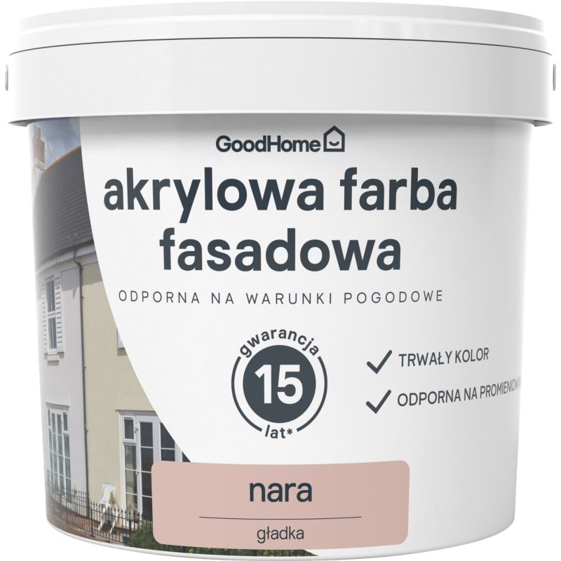Farba elewacyjna GoodHome akrylowa nara 5 l