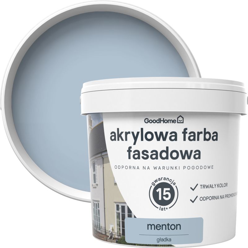 Farba elewacyjna GoodHome akrylowa menton 5 l