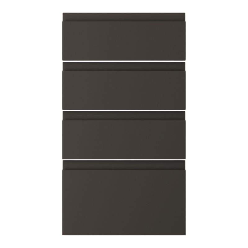 Front kuchenny do szafki z 4 szufladami GoodHome Garcinia 40 cm carbon