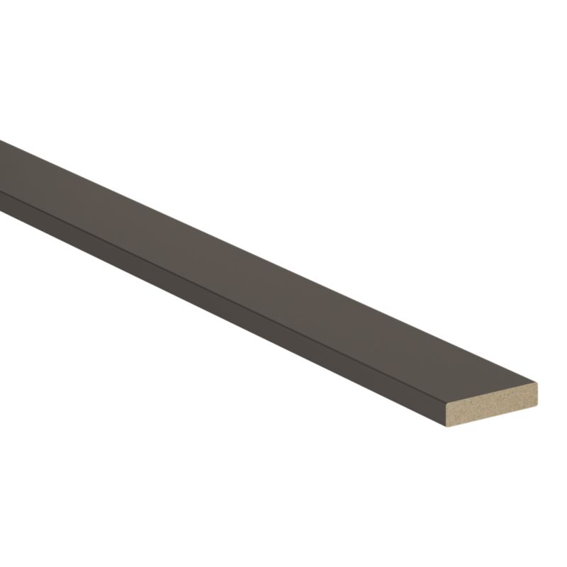 Listwa wieńcząca GoodHome Garcinia 7,5 x 240 cm carbon