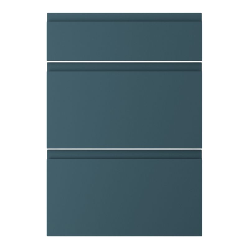 Front kuchenny do szafki z 3 szufladami GoodHome Garcinia 50 cm ocean
