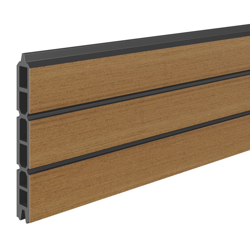 Deska ogrodzeniowa Klikstrom Clerestory Teak 3 sztuki