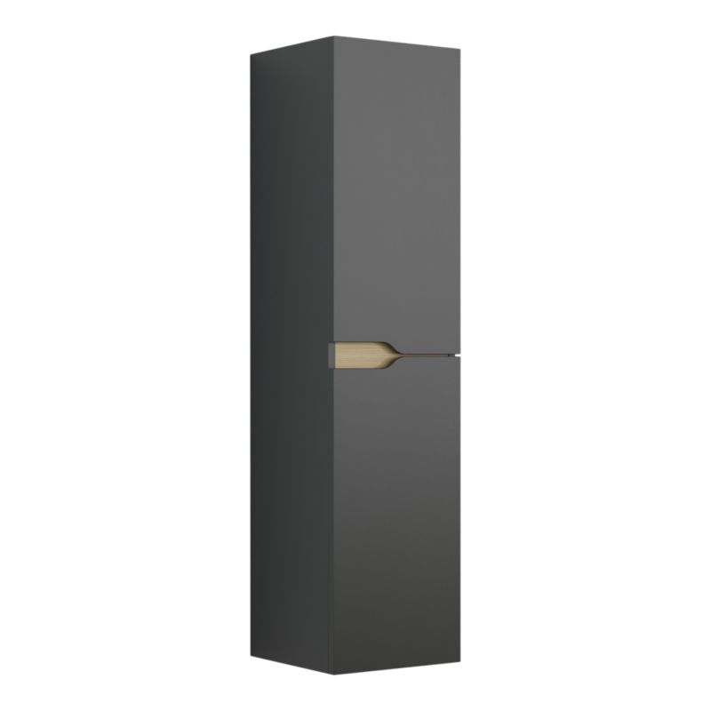 Słupek łazienkowy Tolima 30 cm czarny