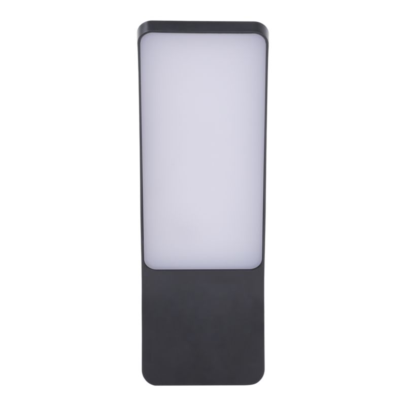 Kinkiet ogrodowy 1200 lm 3000 K IP44 czarny