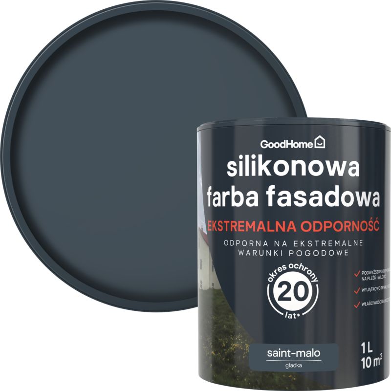 Farba elewacyjna GoodHome Premium st malo 1 l