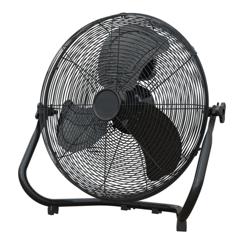 Wentylator podłogowy 45 cm czarny