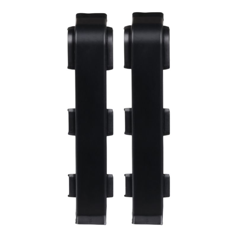 Łącznik PCV GoodHome Core czarny 2 szt