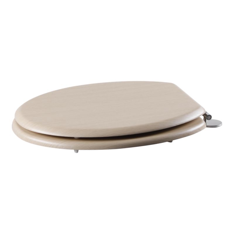 Deska WC GoodHome Palmi MDF wolnoopadająca beżowa