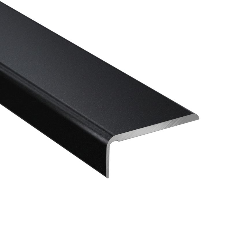 Profil aluminiowy GoodHome CS25 zakończeniowy 2 m czarny