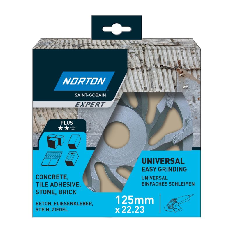 Głowica diamentowa Norton Expert Slant 125 mm
