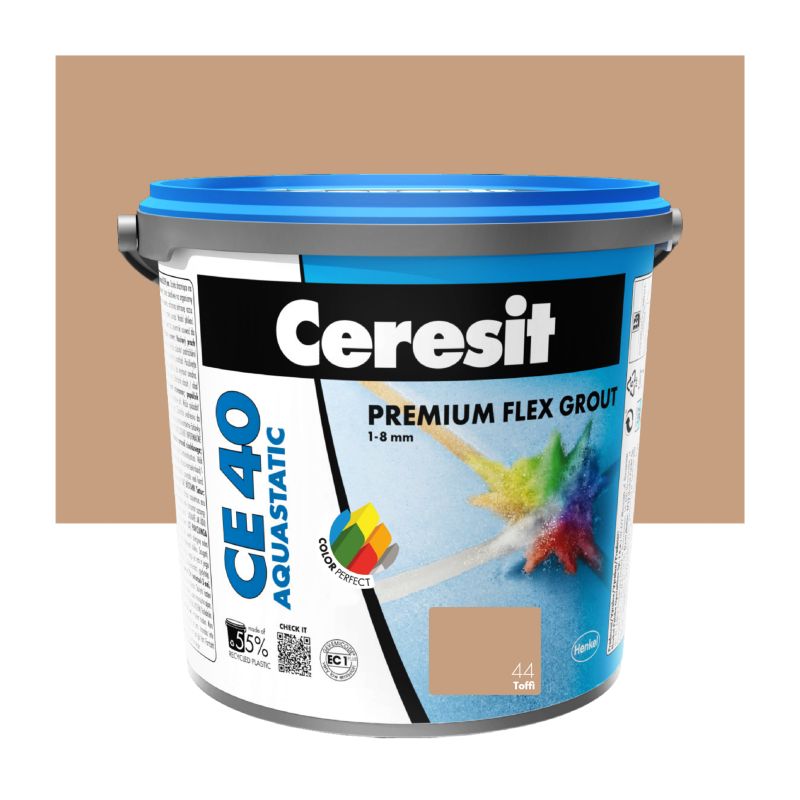 Fuga elastyczna Ceresit CE 40 Aquastatic tofii 5 kg