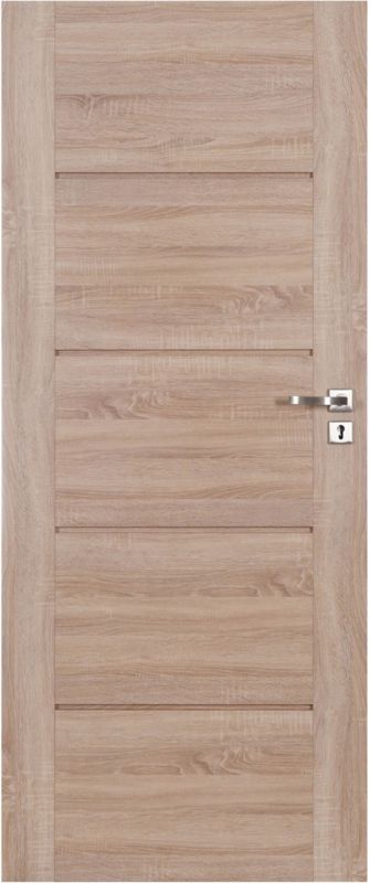 Drzwi pełne Bolzano 90 lewe dąb sonoma