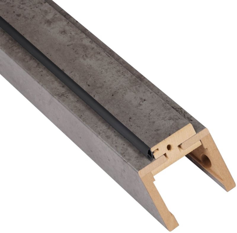 Belka ościeżnicy regulowana 80-100 mm ciemny beton 70 cm