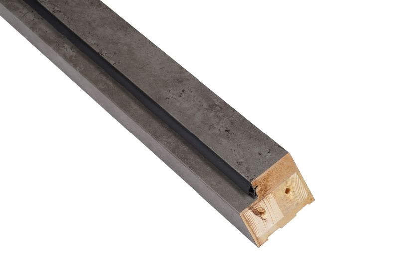 Belka stała 60 cm ciemny beton