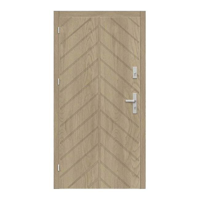 Drzwi wewnątrzklatkowe Volume 90 lewe dąb riviera