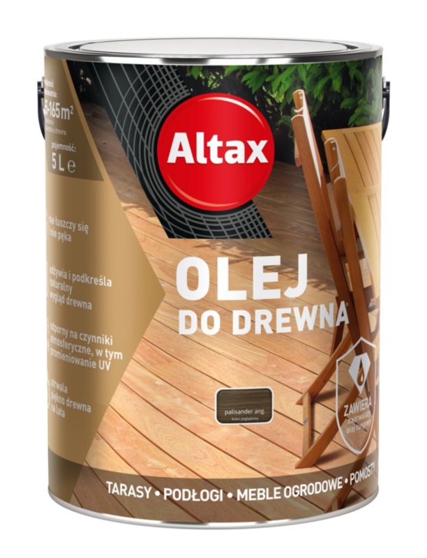Olej do drewna Altax palisander 5 l