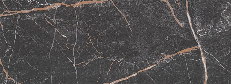 Glazura Emelie Arte 32,8 x 89,8 cm black 1,77 m2
