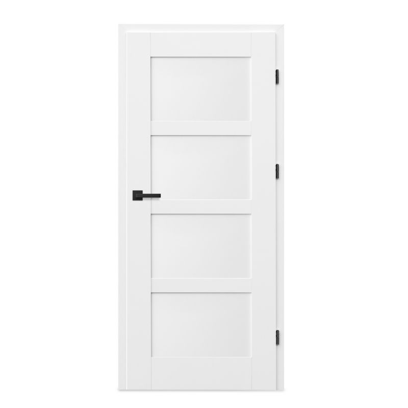 Drzwi pełne Connemara 60 prawe kredowo-białe