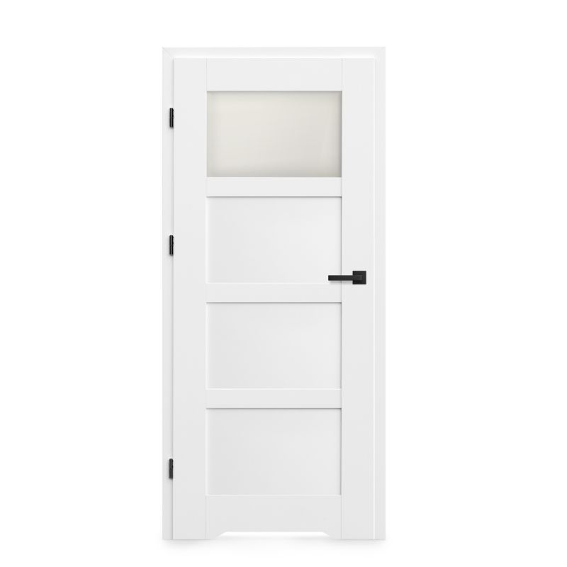 Drzwi z podcięciem Connemara 80 lewe kredowobiałe