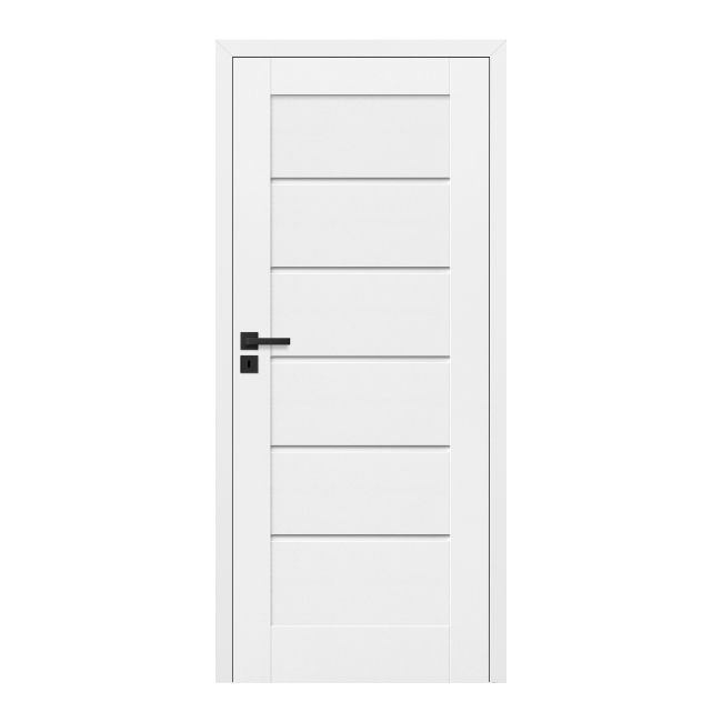 Drzwi bezprzylgowe pełne Toreno 70 kredowobiałe