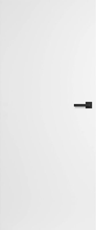 Drzwi pełne Exmoor 60 lewe białe