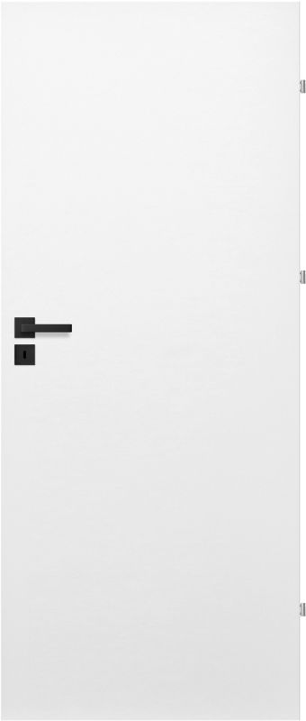 Drzwi pełne Exmoor 60 prawe białe