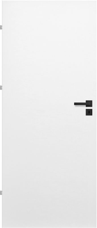 Drzwi pełne Exmoor 90 lewe białe