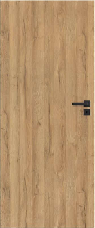 Drzwi bezprzylgowe pełne Exmoor 80 lewe dąb grandson