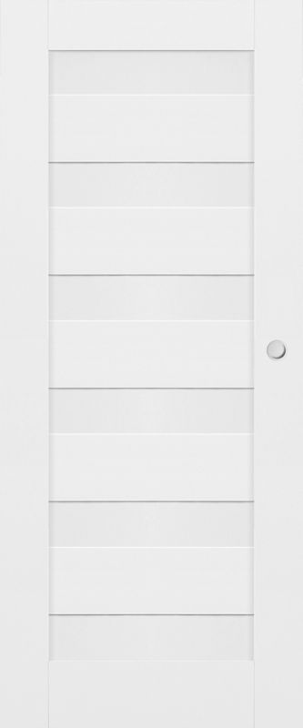 Drzwi pełne przesuwne Trame 80 białe
