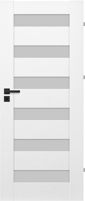 Drzwi pokojowe Trame 80 prawe białe