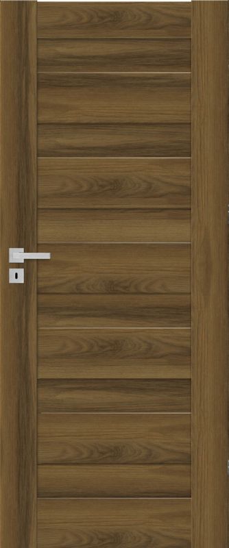 Drzwi pełne Trame 70 prawe orzech premium