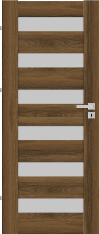 Drzwi pokojowe Trame 70 lewe orzech premium
